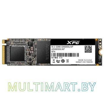 SSD диск ADATA XPG SX6000 Lite 256GB (ASX6000LNP-256GT-C)